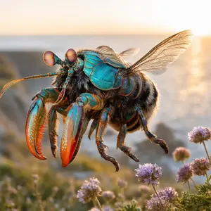 Bumblebee + Mantis shrimp